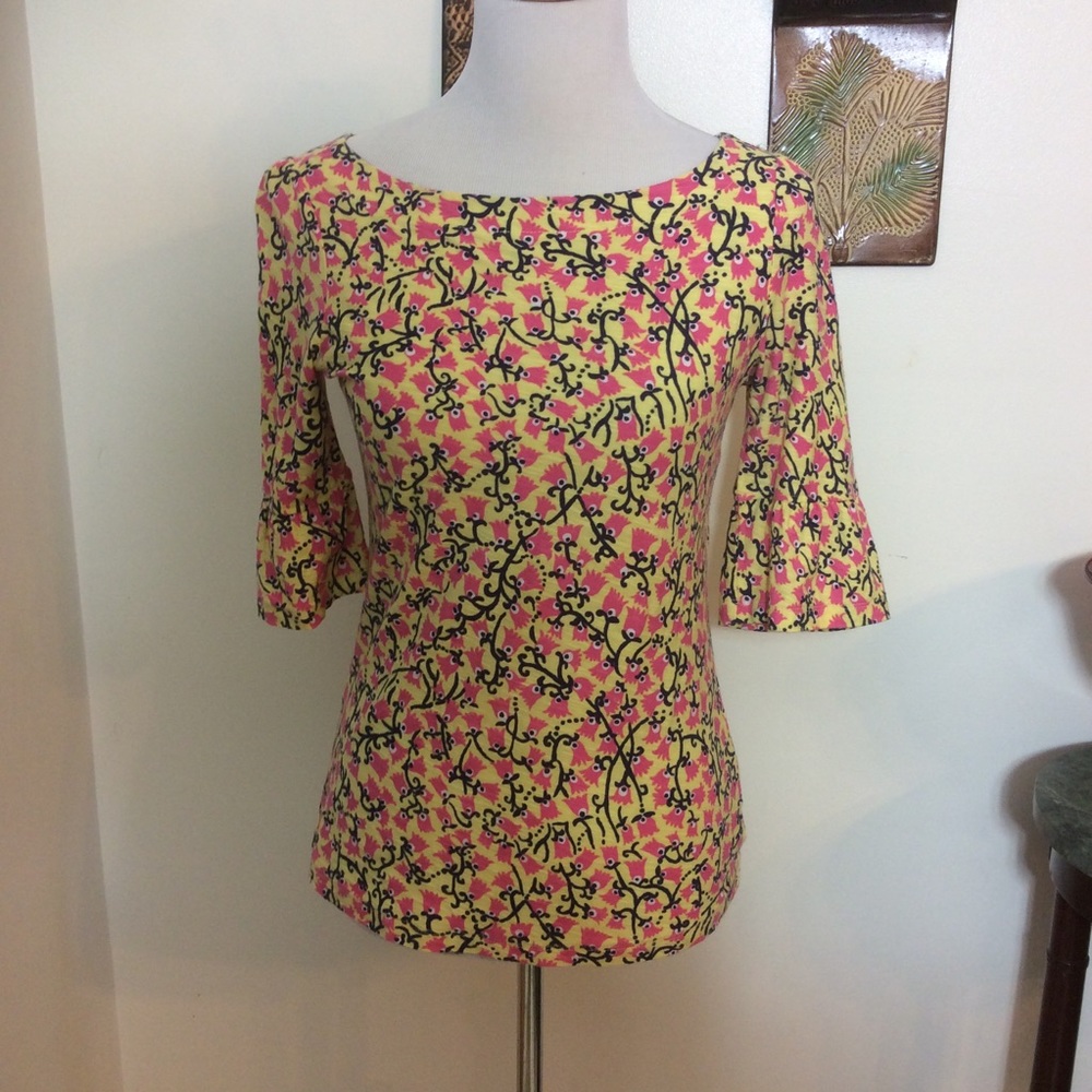 Lily Pulitzer Pull Over Top Size M